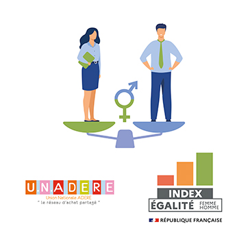 L'index égalité professionnelle 2023 U.N.ADERE	