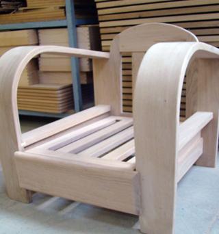 La chaîne de fabrication d'un meuble