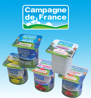 FRANCE FRAIS - Yaourts Campagne de France